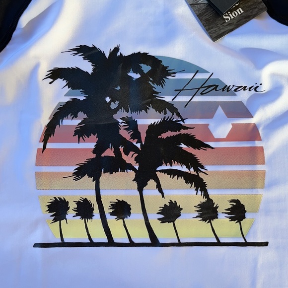 🌴🔆VOLCOM- RASH GAURD LONG SLEEVE HAWAII 🔆🌴 - Picture 5 of 7